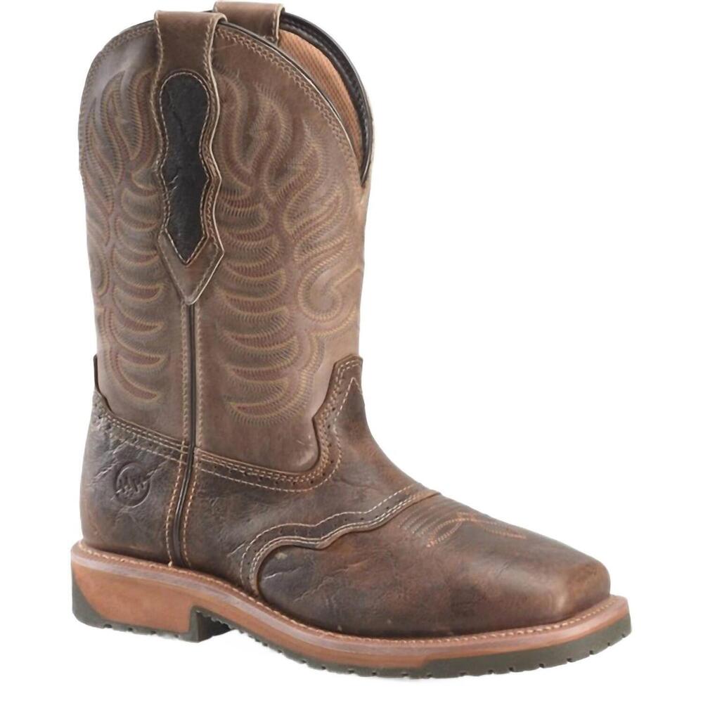 NEW DOUBLE-H BOOTS highland (wide width) in medium brown